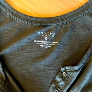 Sonoma Army Green Tank Top